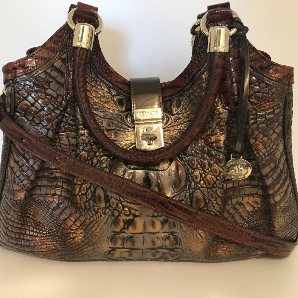 BRAHMIN ELISA - FALL TORTOISE DURHAM - NEW!!